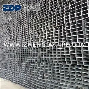 EN10219 Pipa de acero rectangular GI