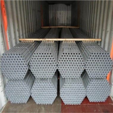 Tubo de andamio galvanizado
