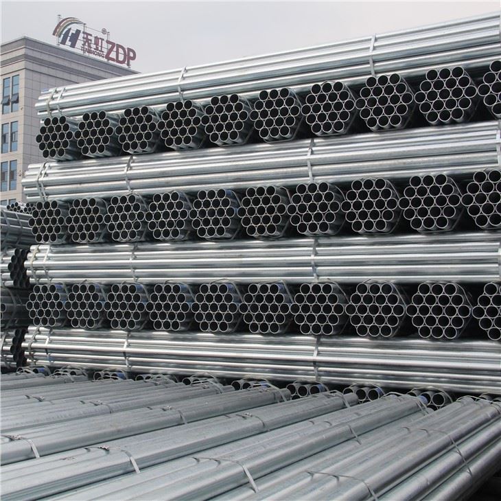 BS1387 Tubo de acero galvanizado
