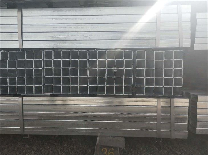 Tubo de acero cuadrado galvanizado