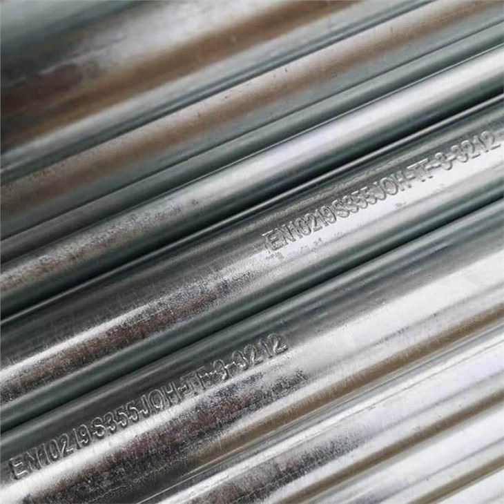 Tubo de andamio galvanizado en caliente