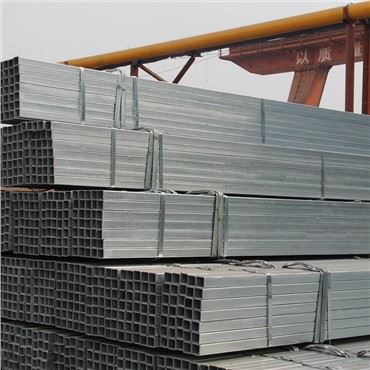 Tubo rectangular de acero galvanizado en caliente