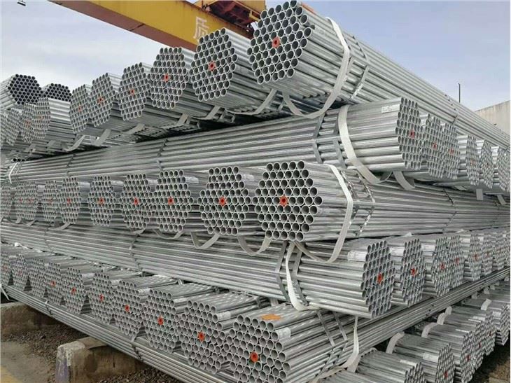 Andamio de 1,5 pulgadas que construye la tubería y el tubo de acero del ms ERW 48.3mm-48.6mm EN39/BS1139