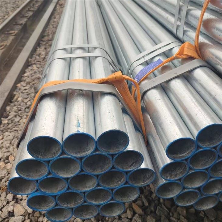 Tubo de acero galvanizado estándar ASTM A53 SCH 40