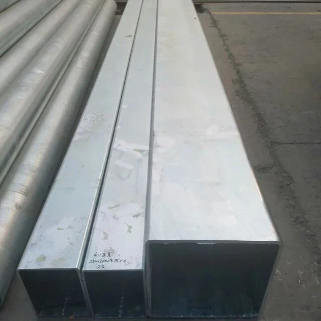 Sección hueca cuadrada galvanizada en caliente