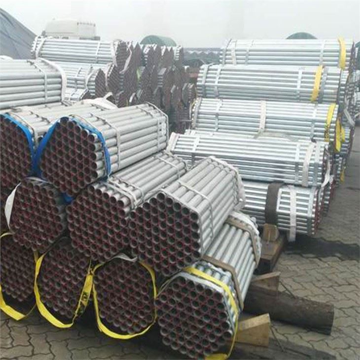 PRIME TUBO DE ANDAMIO DE ACERO GALVANIZADO SOLDADO HFI RECIENTEMENTE PRODUCIDO