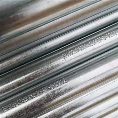 Tubería de acero de 48,3 mm, tubería GI, tubos para andamios