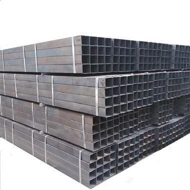 Tubo de tubo de acero cuadrado SHS RHS de sección hueca rectangular y cuadrado de acero al carbono ASTM A36