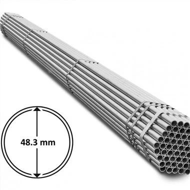 Comprar China EN39 Standard Scaffold Tubes OD 48.3mm Productores