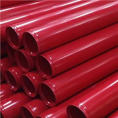Tubería de acero de protección contra incendios