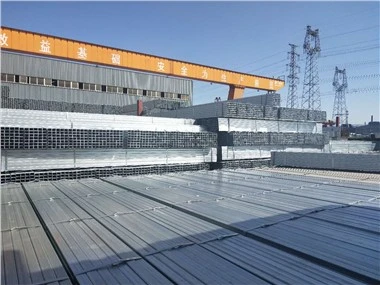 Tubo cuadrado de acero galvanizado