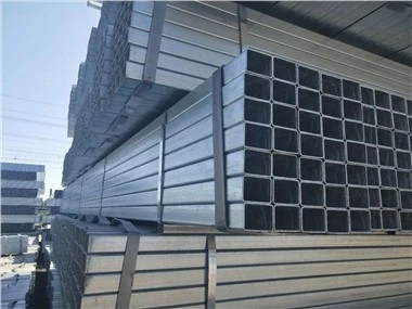 Tubos y tubos de acero cuadrados y rectangulares galvanizados de alta calidad