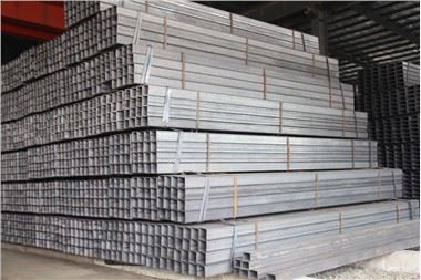Ms Rectangular Hollow Gi Pipe Tubo de acero galvanizado