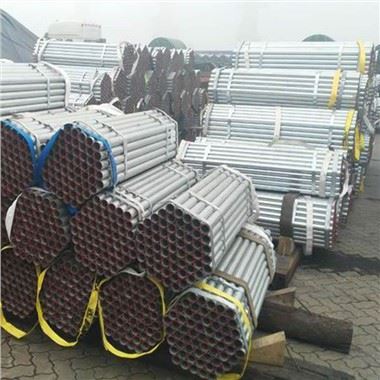 PRIME TUBO DE ANDAMIO DE ACERO GALVANIZADO SOLDADO HFI RECIENTEMENTE PRODUCIDO