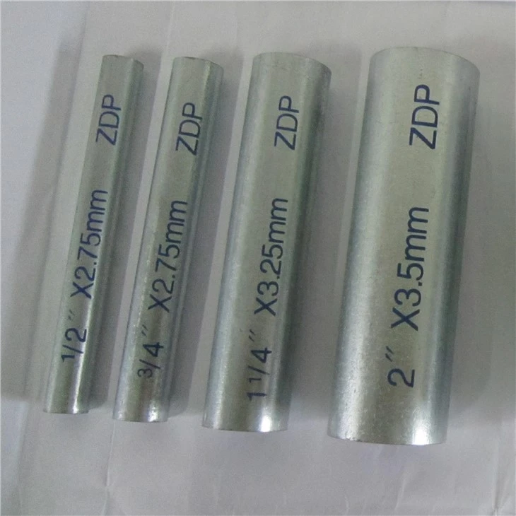 Tubos de acero galvanizado BS 1387 DN20 -DN200