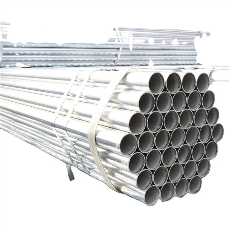 Tubería de acero y tubo 48.3mm-48.6mm EN39/BS1139 del edificio del andamio de 1,5 pulgadas